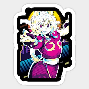 Hunter X Hunter, Neferpitou, hunterxhunter, hunter x hunter, killua, feitan, hisoka, kurapika, leorio, pitou, sparkle, gon Sticker